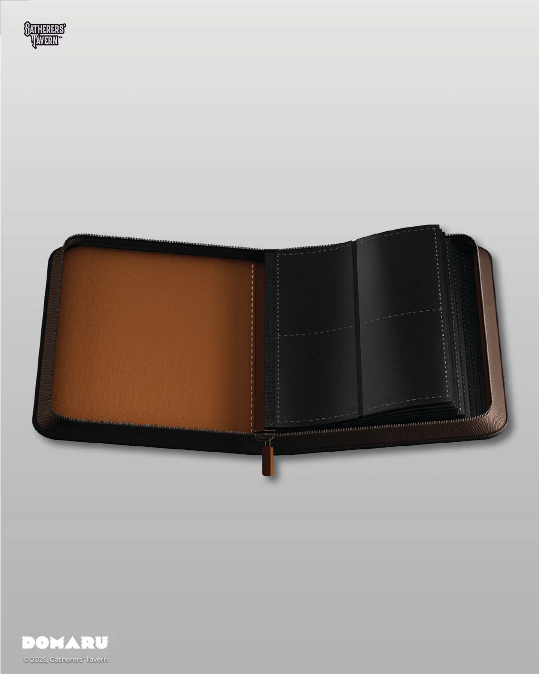 Gatherers' Tavern - Domaru Binder: 4-Pocket Cryptids Collection - Dusky Ochre