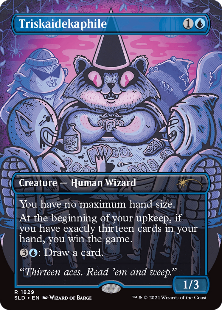 Triskaidekaphile (SLD-1829) - Secret Lair Drop (Borderless) Foil