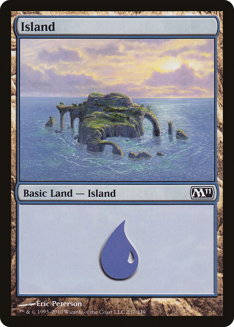 Island (237) (M11-237) - Magic 2011