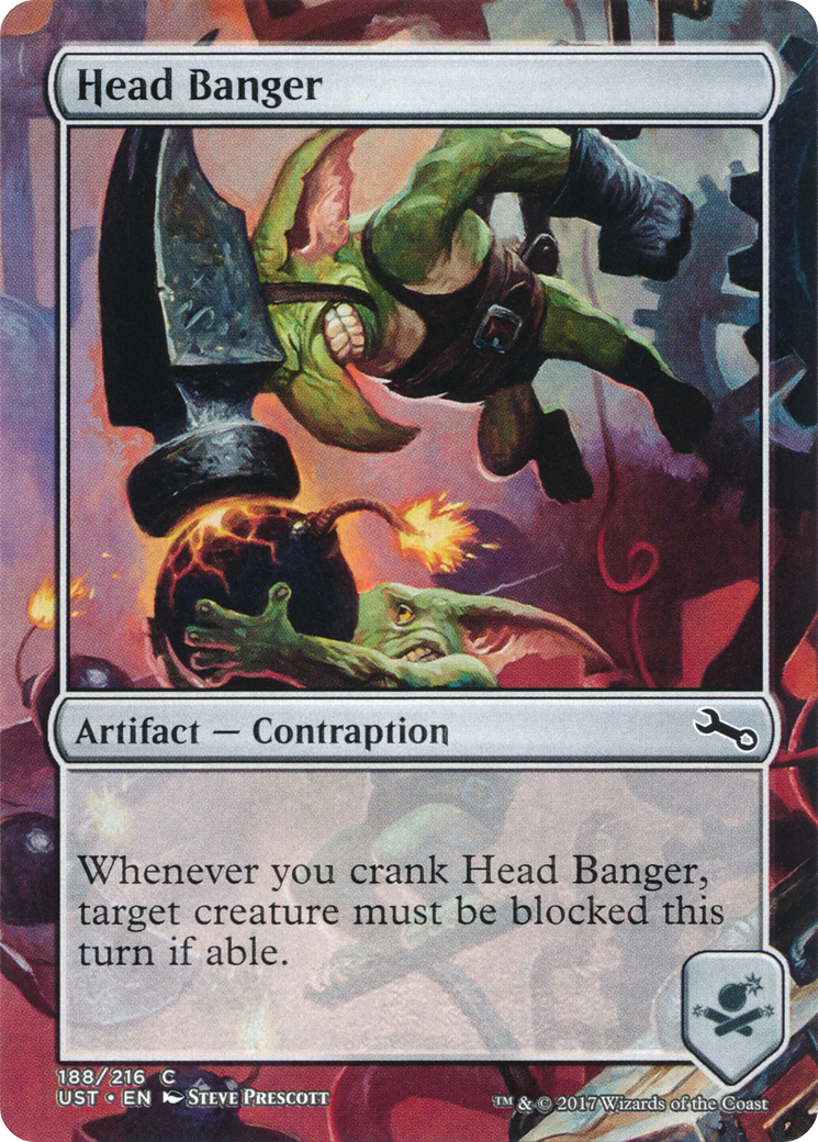Head Banger (UST-188) - Unstable (Borderless) Foil