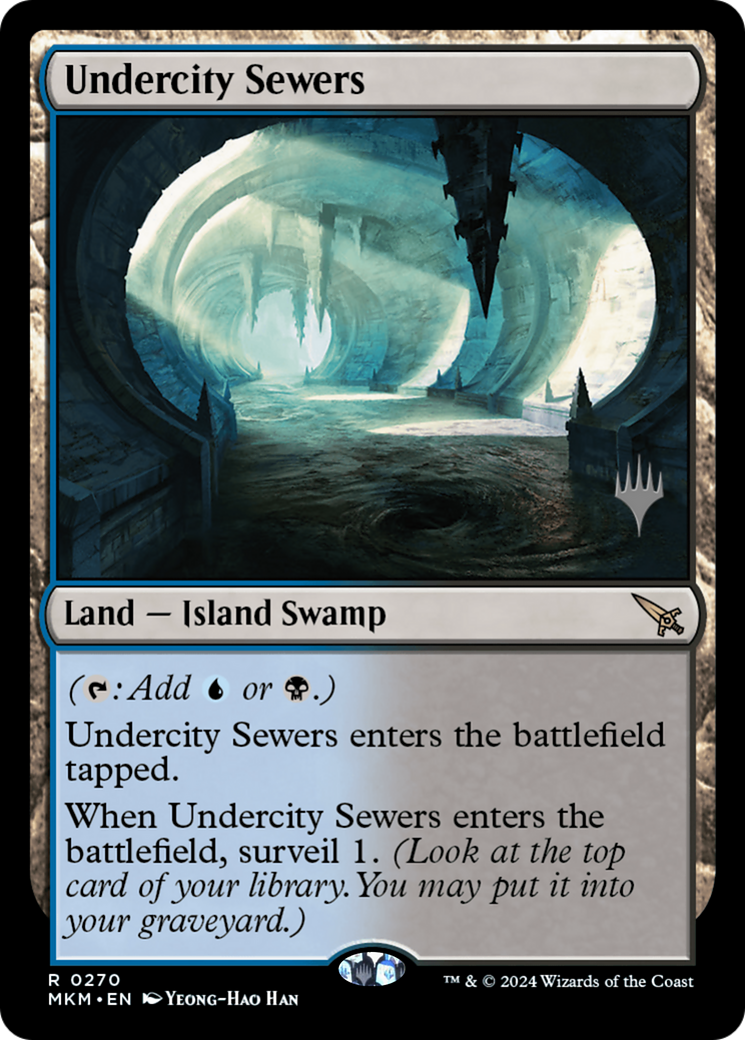 Undercity Sewers (PPMKM-270P) - Murders at Karlov Manor Promos Foil
