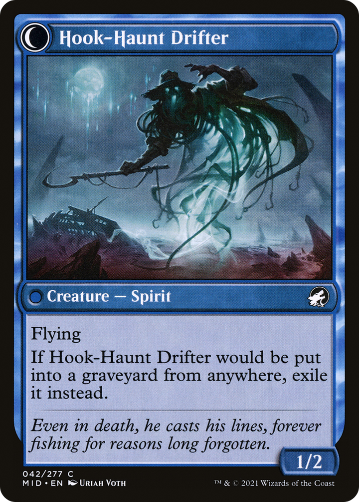 Baithook Angler (MID-042) - Innistrad: Midnight Hunt: (Double Faced Transform)