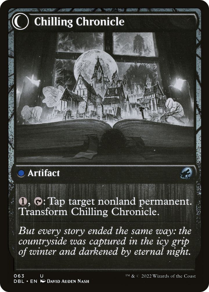 Mysterious Tome (DBL-063) - Innistrad: Double Feature: (Double Faced Transform) Foil