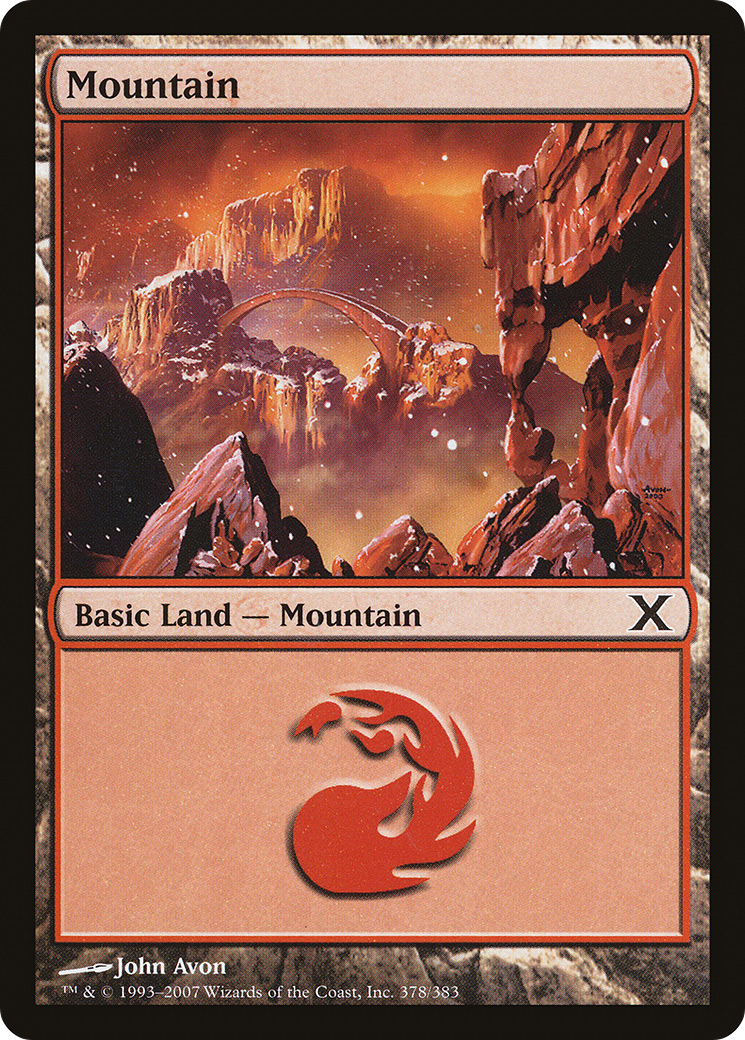 Mountain (378) (10E-378) - Tenth Edition