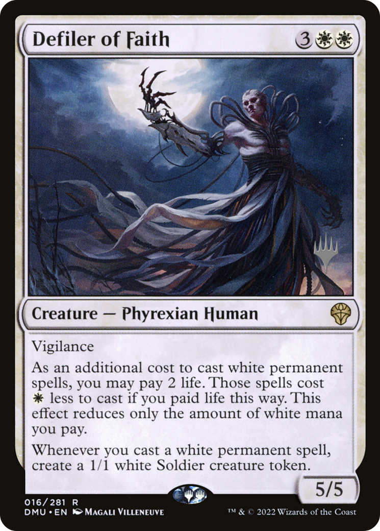 Defiler of Faith (PPDMU-16P) - Dominaria United Promos
