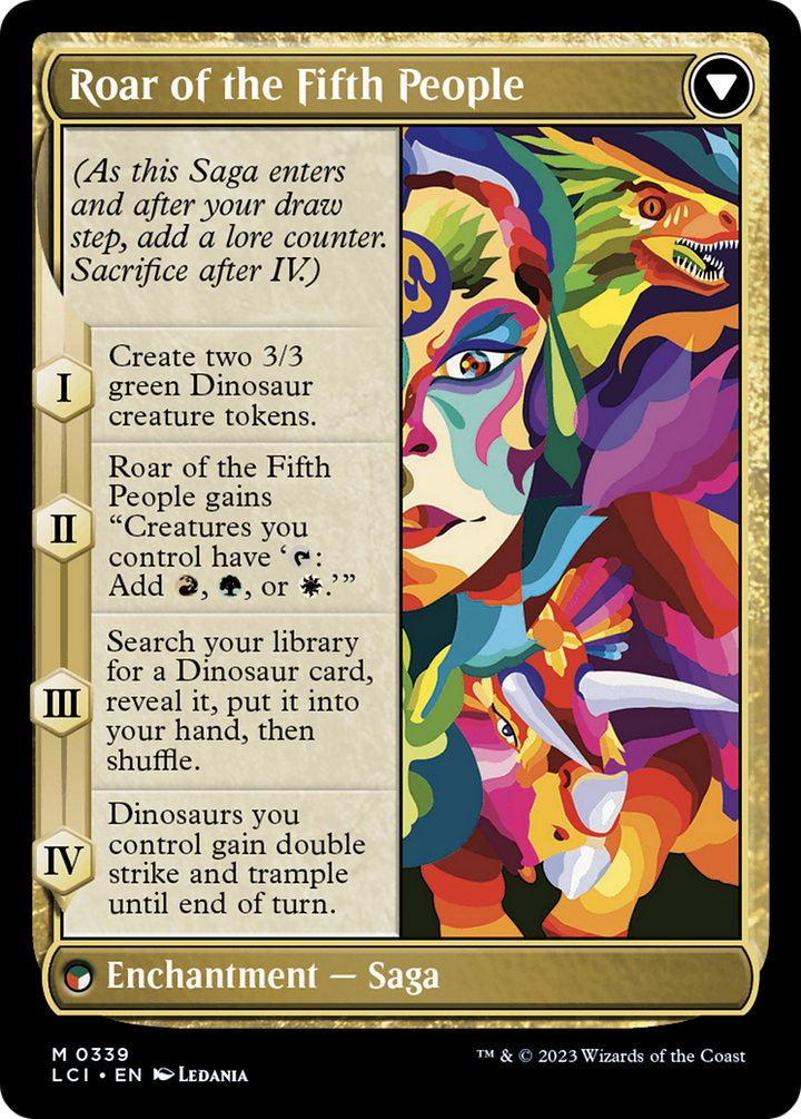 Huatli, Poet of Unity (Borderless) (LCI-339) - The Lost Caverns of Ixalan (Borderless)