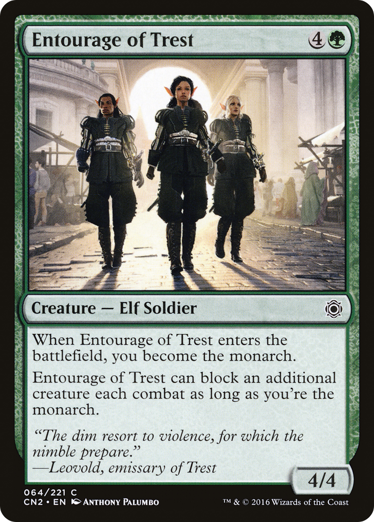 Entourage of Trest (CN2-064) - Conspiracy: Take the Crown Foil