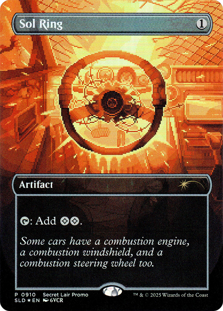 Sol Ring (SLD-910) - Secret Lair Drop (Borderless) Foil