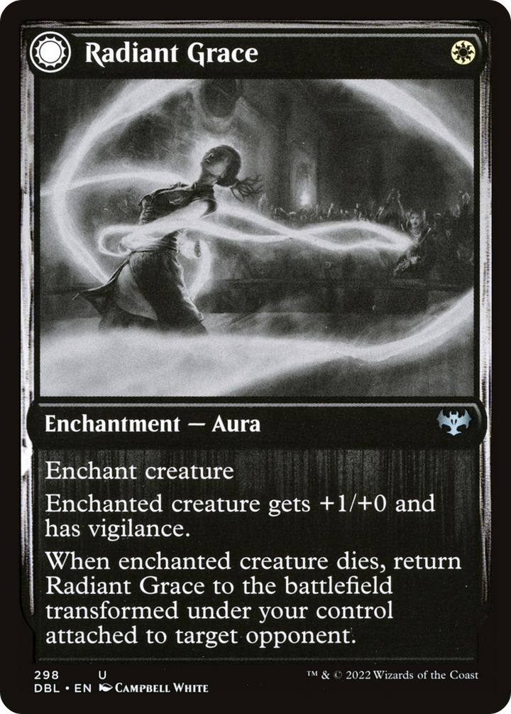 Radiant Grace (DBL-298) - Innistrad: Double Feature: (Double Faced Transform) Foil