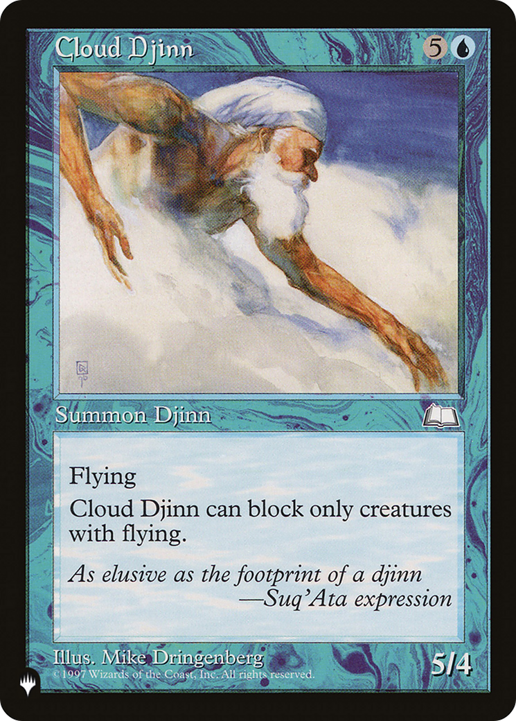 Cloud Djinn (LIST-) - The List