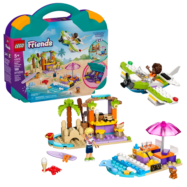 LEGO Creative Beach and Travel Suitcase - 42672