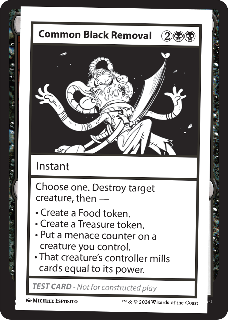 Common Black Removal (MB2PC-) - Mystery Booster 2