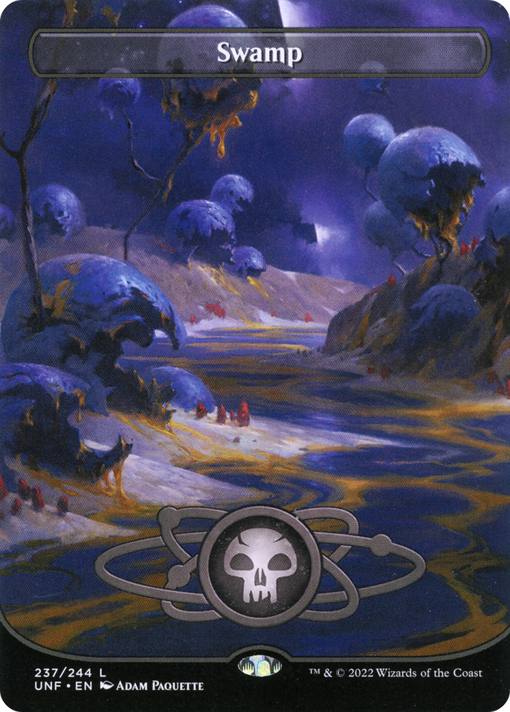 Swamp (237) (Borderless) (UNF-237) - Unfinity (Borderless)