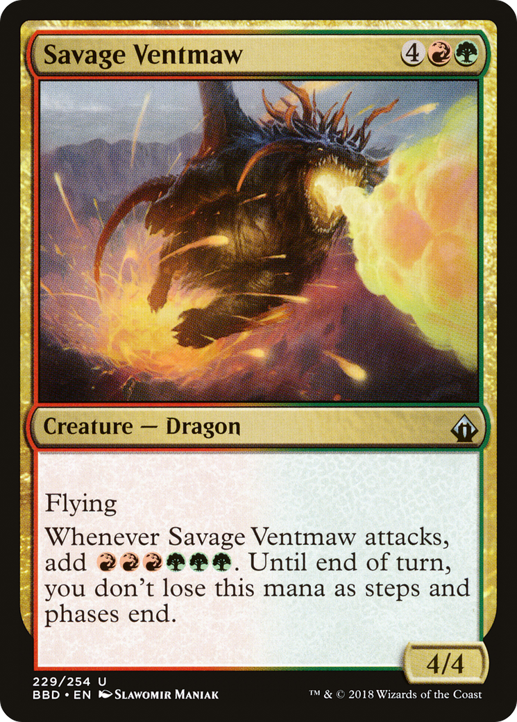 Savage Ventmaw (BBD-229) - Battlebond Foil