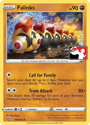 Falinks 109  - Holofoil Prize Pack Series Cards - Uncommon