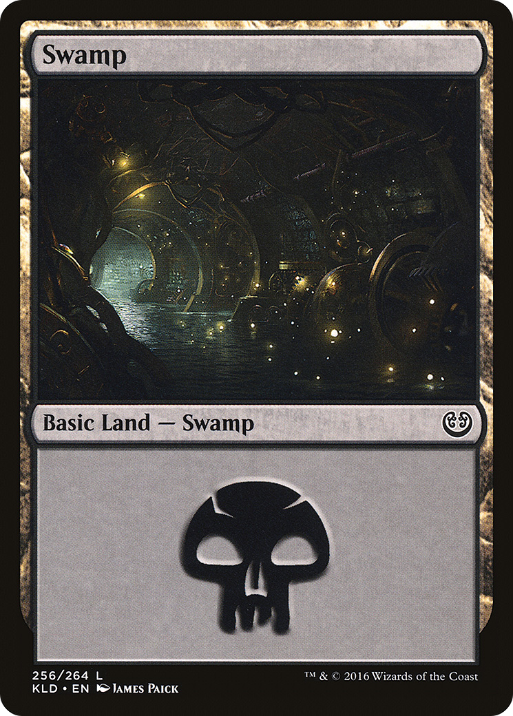 Swamp (256) (KLD-256) - Kaladesh Foil