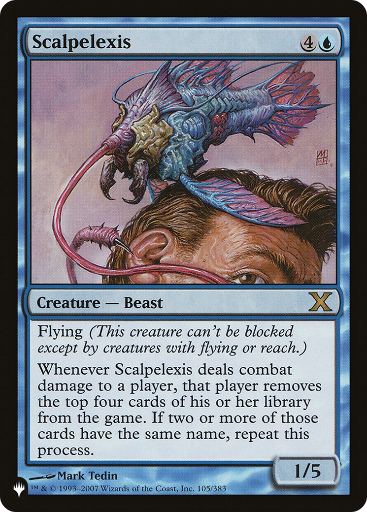 Scalpelexis (LIST-105/383) - The List