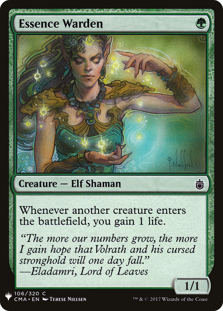Essence Warden (LIST-106) - The List