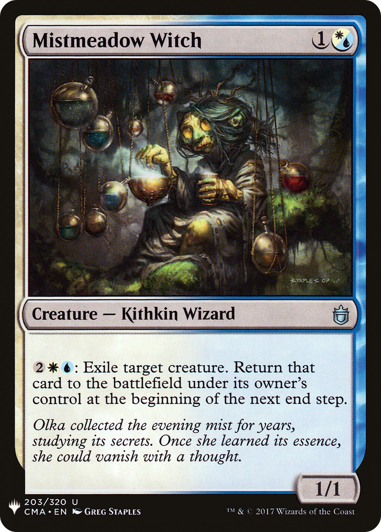 Mistmeadow Witch (CMA) (LIST-203) - The List