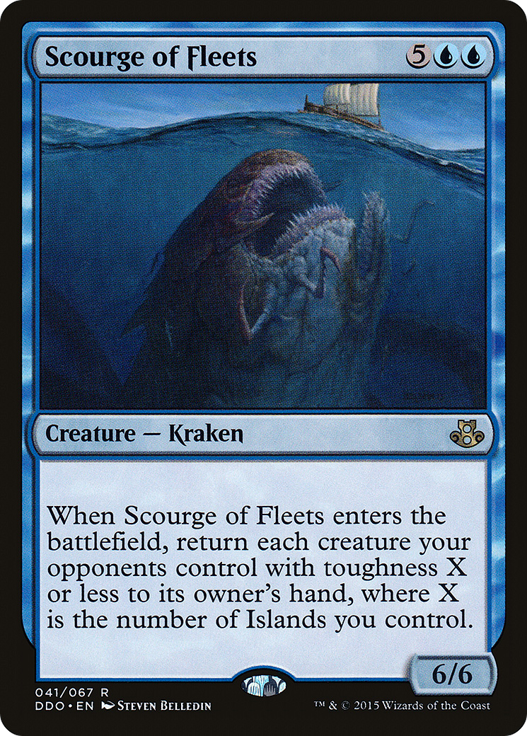 Scourge of Fleets (DDO-041) - Duel Decks: Elspeth vs. Kiora