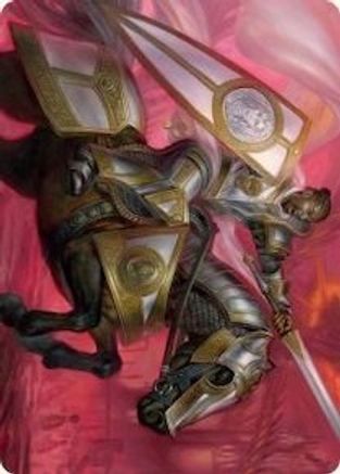 Sigiled Sentinel Art Card (ASMOM-009) - Art Series: March of the Machine