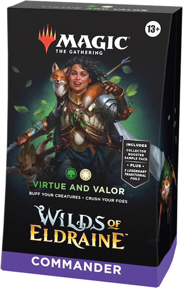 Wilds of Eldraine Virtue and Valor Commander Deck (Opened)