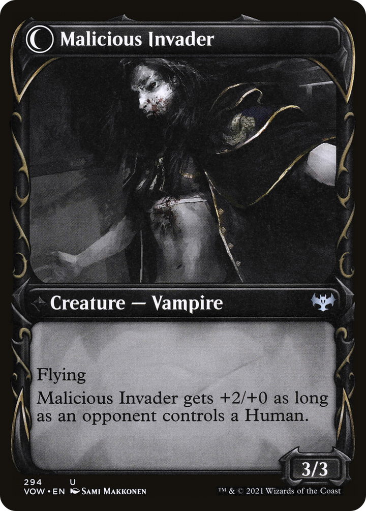 Innocent Traveler (Showcase) (VOW-294) - Innistrad: Crimson Vow: (Showcase, Double Faced Transform)
