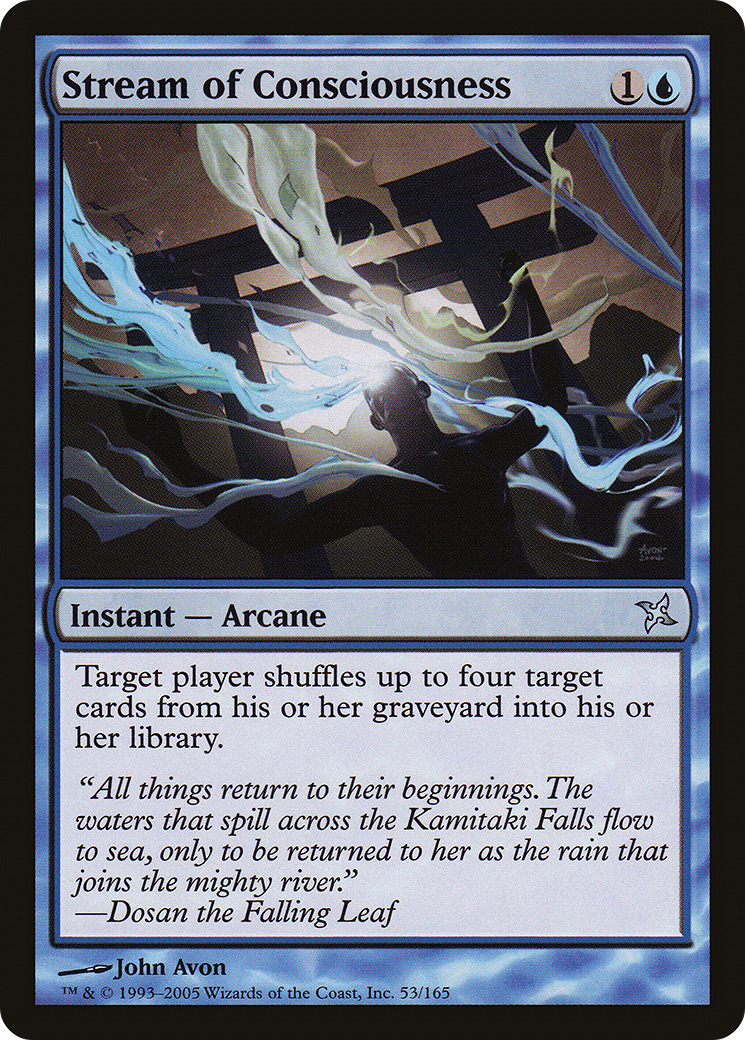 Stream of Consciousness (BOK-053) - Betrayers of Kamigawa