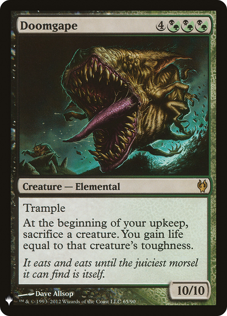Doomgape (LIST-65/90) - The List