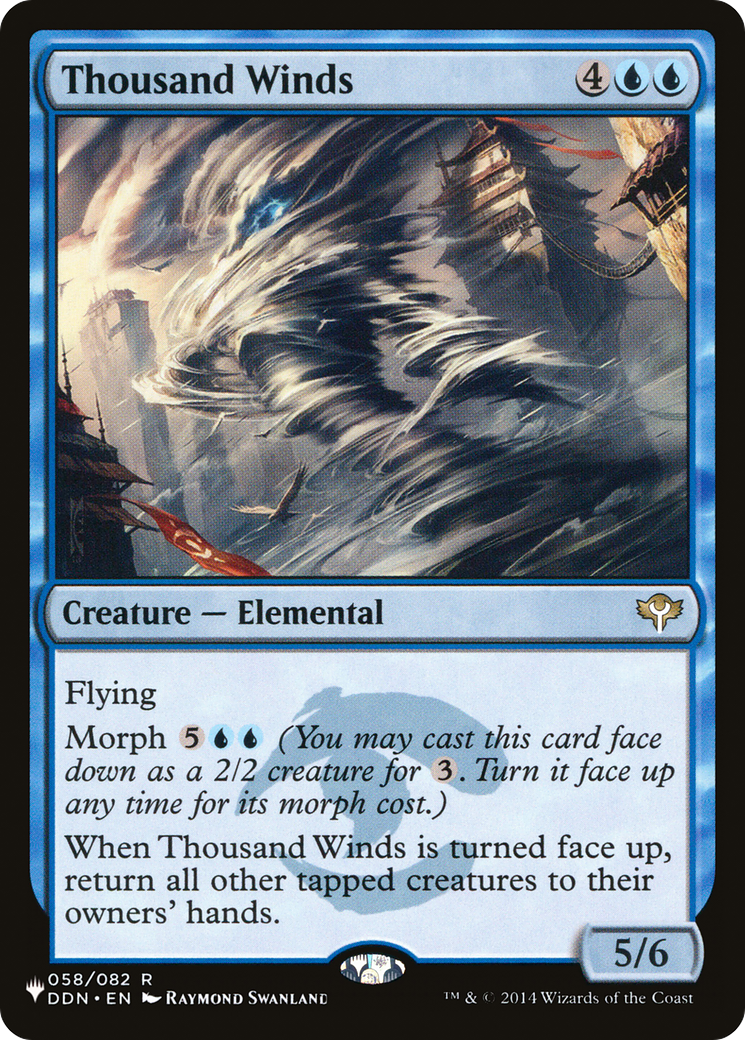 Thousand Winds (LIST-058/082) - The List