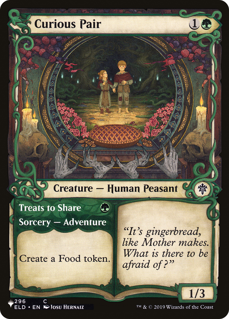 Curious Pair (Showcase) (LIST-296/269) - The List: (Showcase)