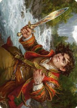 Frodo Baggins Art Card (16/81) (ASLTR-016) - Art Series: Universes Beyond: The Lord of the Rings: Tales of Middle-earth
