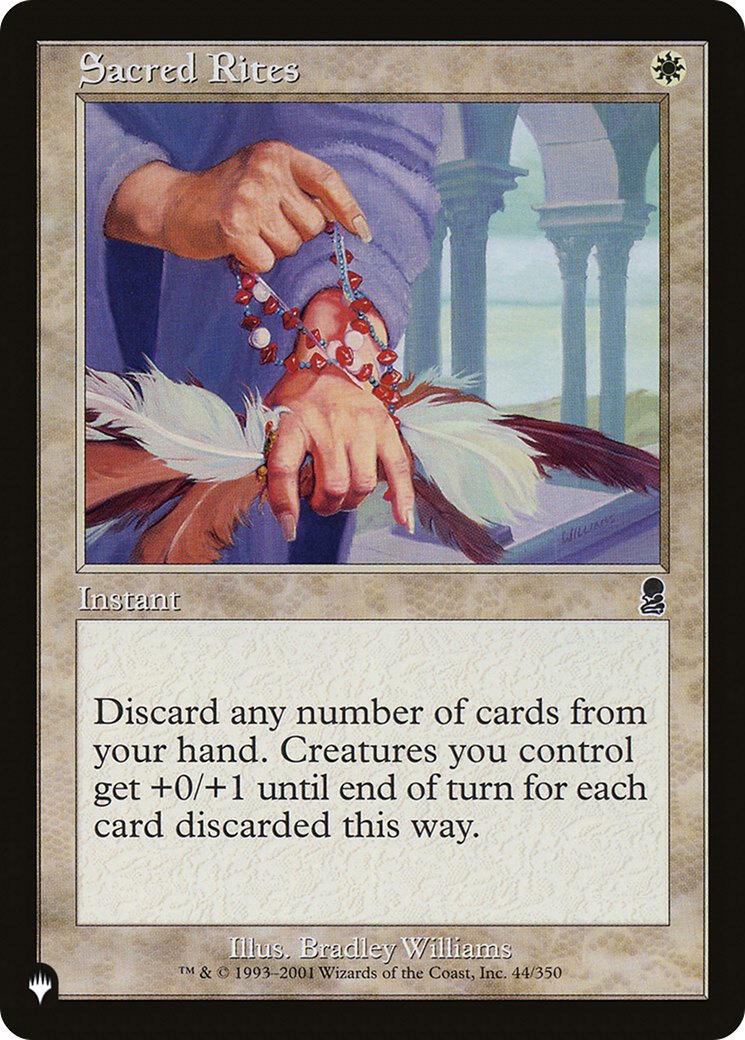 Sacred Rites (LIST-44/350) - The List