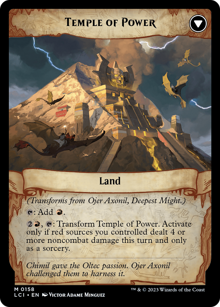 Ojer Axonil, Deepest Might (LCI-158) - The Lost Caverns of Ixalan Foil