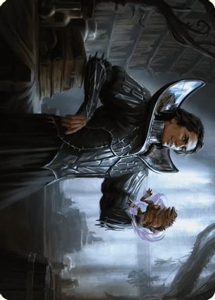 Spiteful Hexmage Art Card (ASWOE-015) - Art Series: Wilds of Eldraine