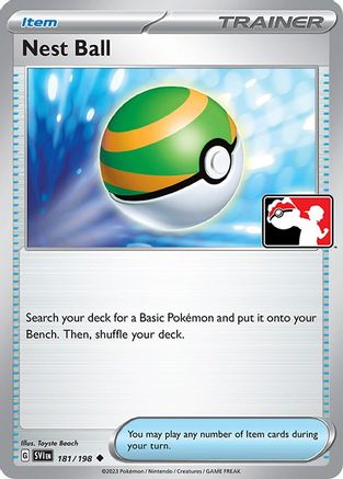 Nest Ball 181/198  Prize Pack Series Cards - Uncommon