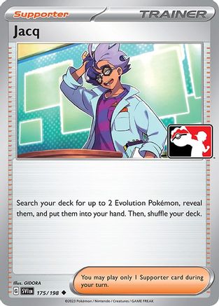 Jacq 175/198  Prize Pack Series Cards - Uncommon
