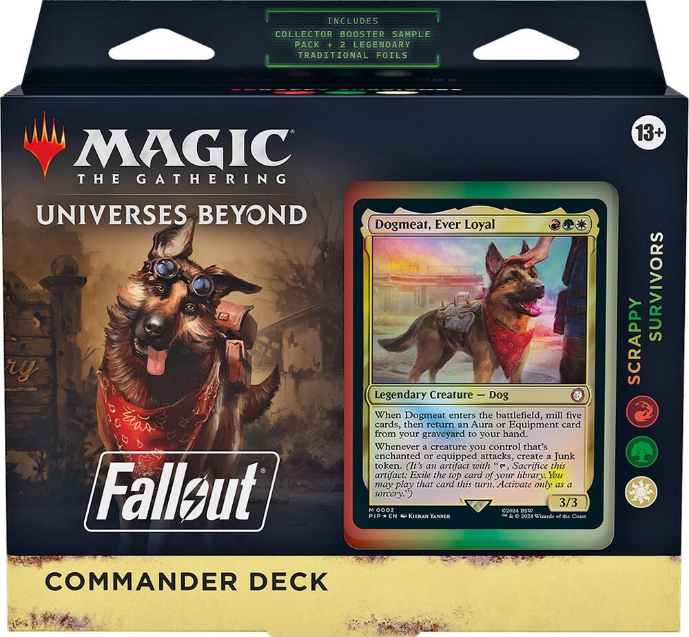 Scrappy Survivors Commander Deck - Universes Beyond: Fallout (PIP) (OPEN)