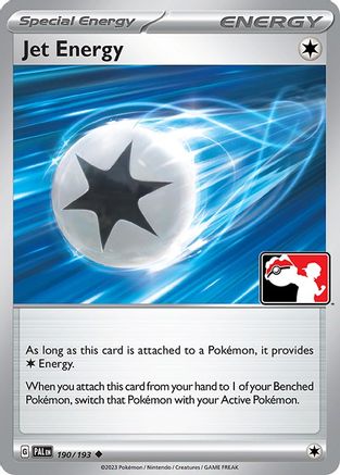 Jet Energy 190/193  - Holofoil Prize Pack Series Cards - Uncommon
