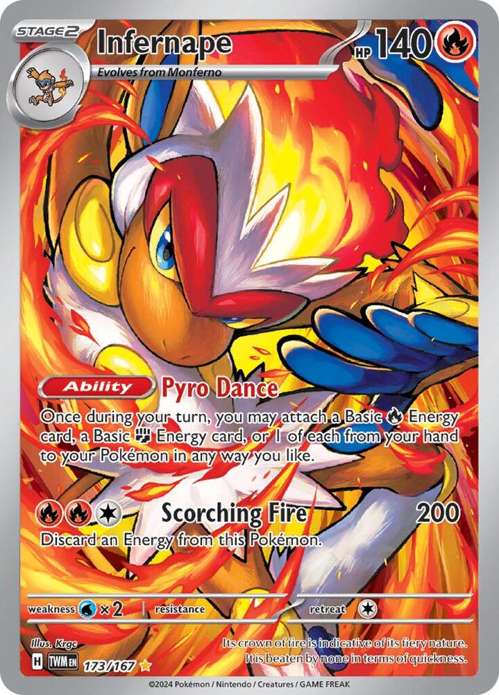 Infernape TWM 173/167 PSA-9