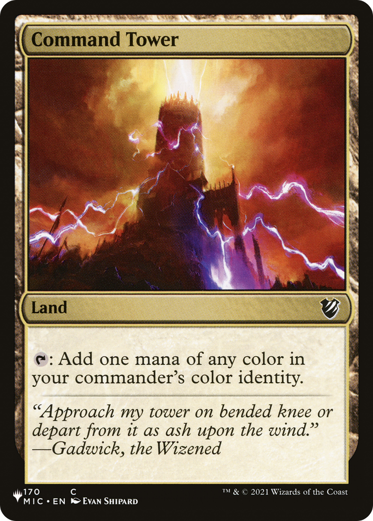 Command Tower (MIC) (LIST-MIC-170) - The List