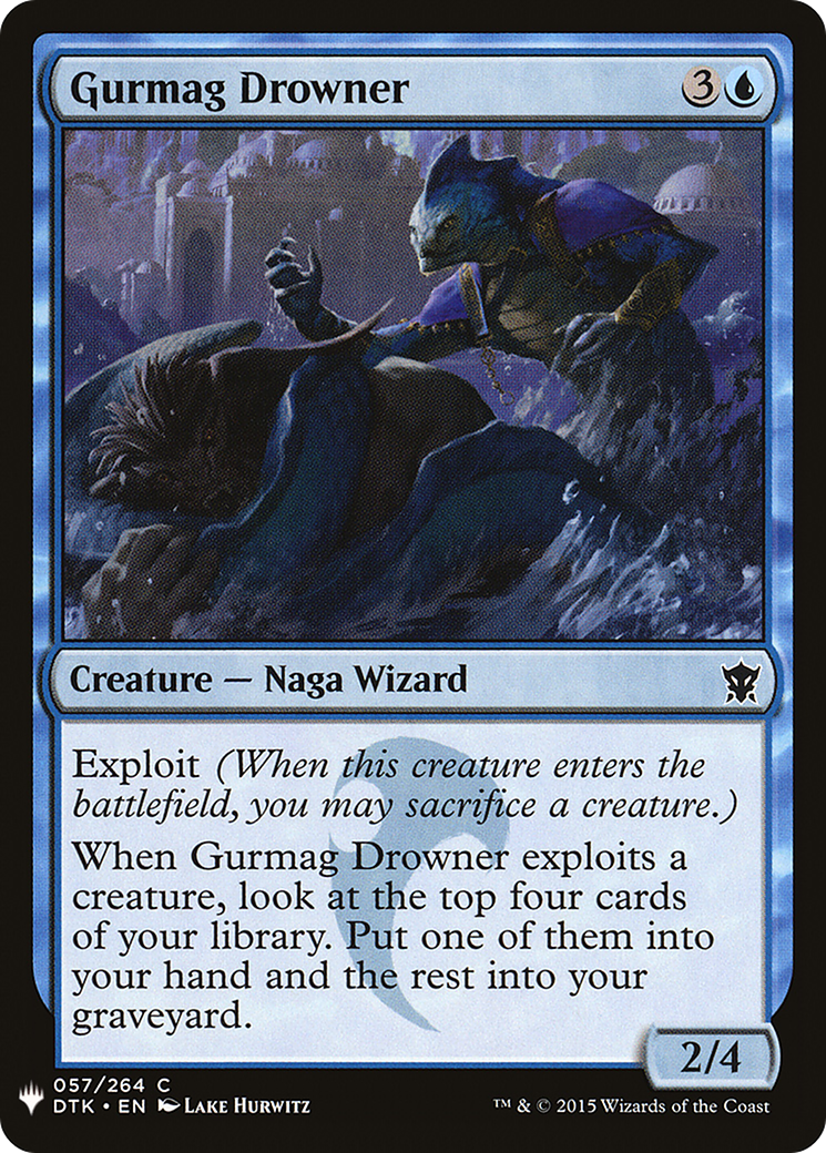 Gurmag Drowner (LIST-057) - The List