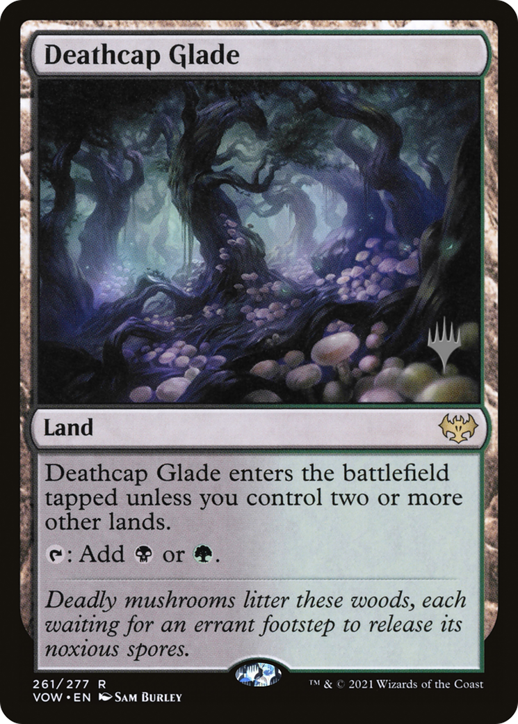 Deathcap Glade (PPDMU-261P) - Innistrad: Crimson Vow Promos Foil