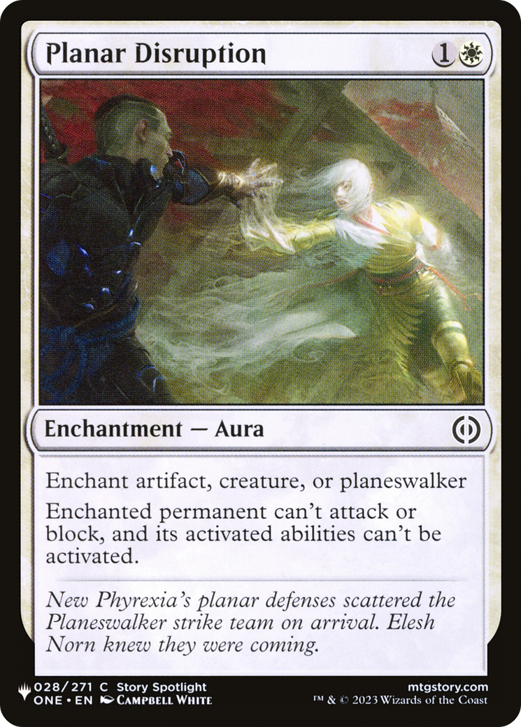 Planar Disruption (LIST-028/271) - The List