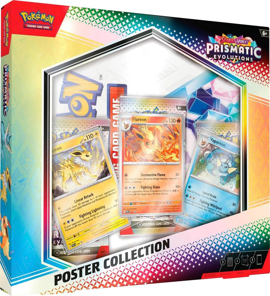 Prismatic Evolutions Premium Poster Collection