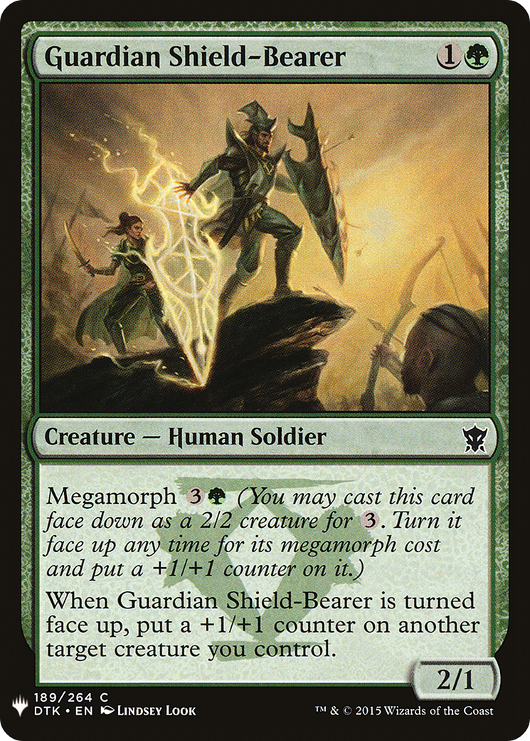 Guardian Shield-Bearer (LIST-189) - The List
