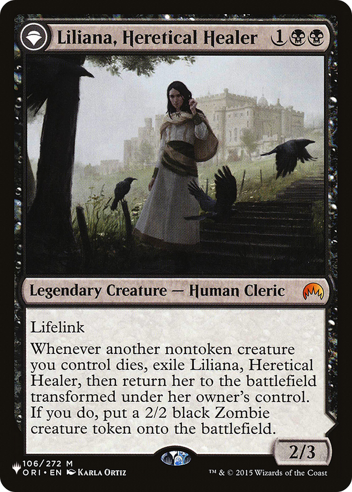 Liliana, Heretical Healer (LIST-ORI-106) - The List: (originpwdfc)
