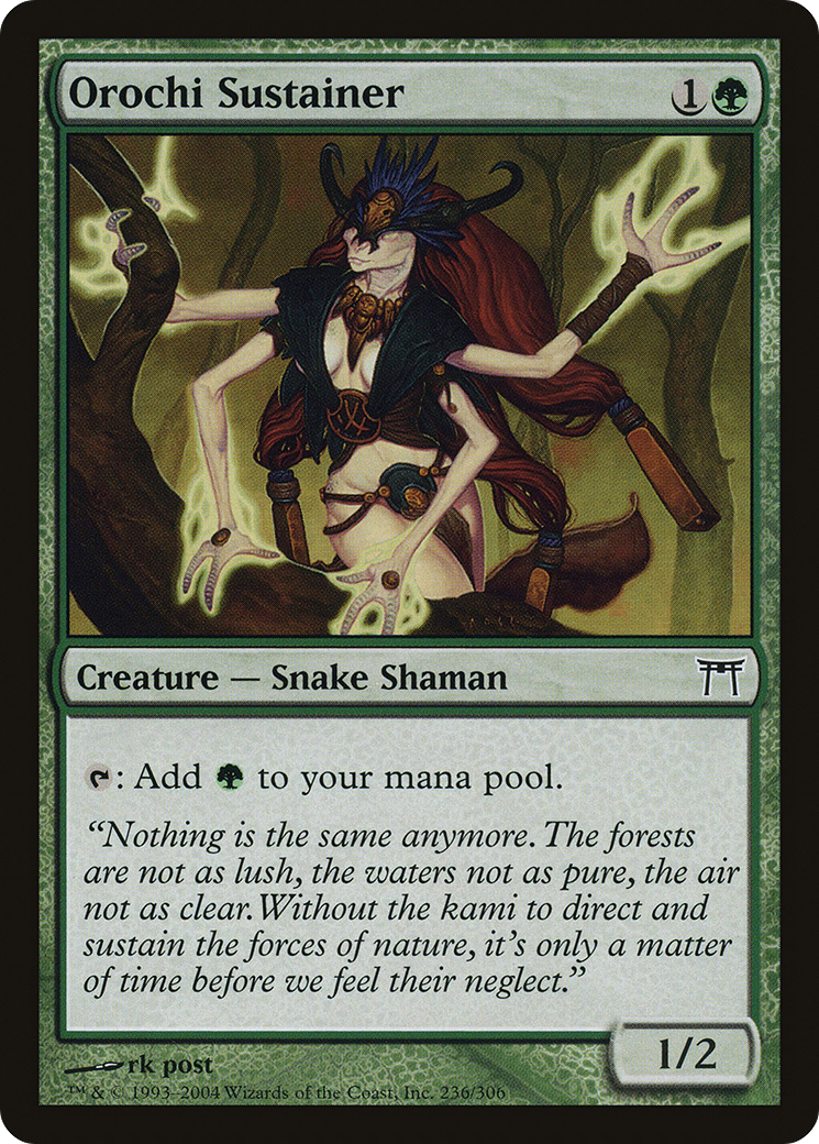 Orochi Sustainer (CHK-236) - Champions of Kamigawa Foil