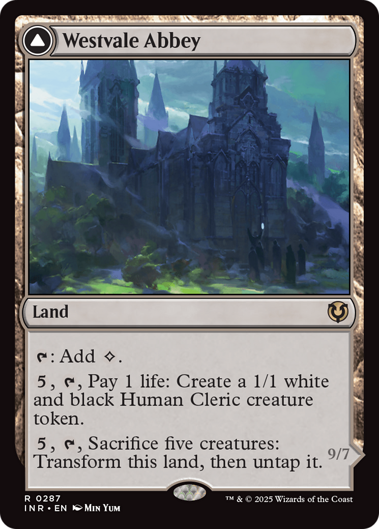 Westvale Abbey // Ormendahl, Profane Prince (INR-287) - Innistrad Remastered Foil