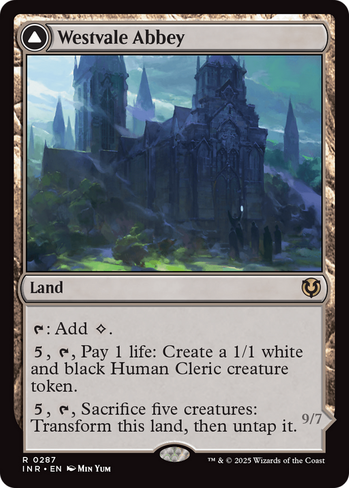 Westvale Abbey // Ormendahl, Profane Prince (INR-287) - Innistrad Remastered Foil
